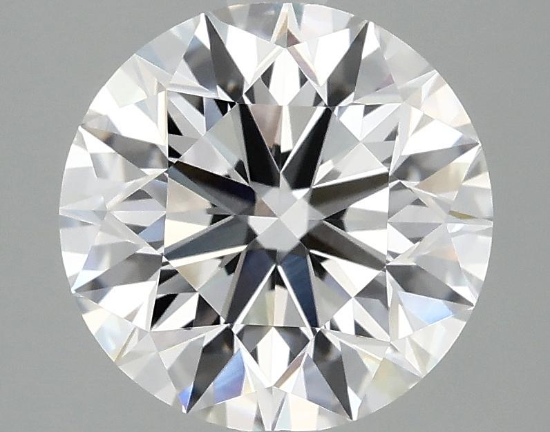 3.07 Carat Round Shaped Excellent Cut VVS2 IGI Certified Lab Grown Diamond