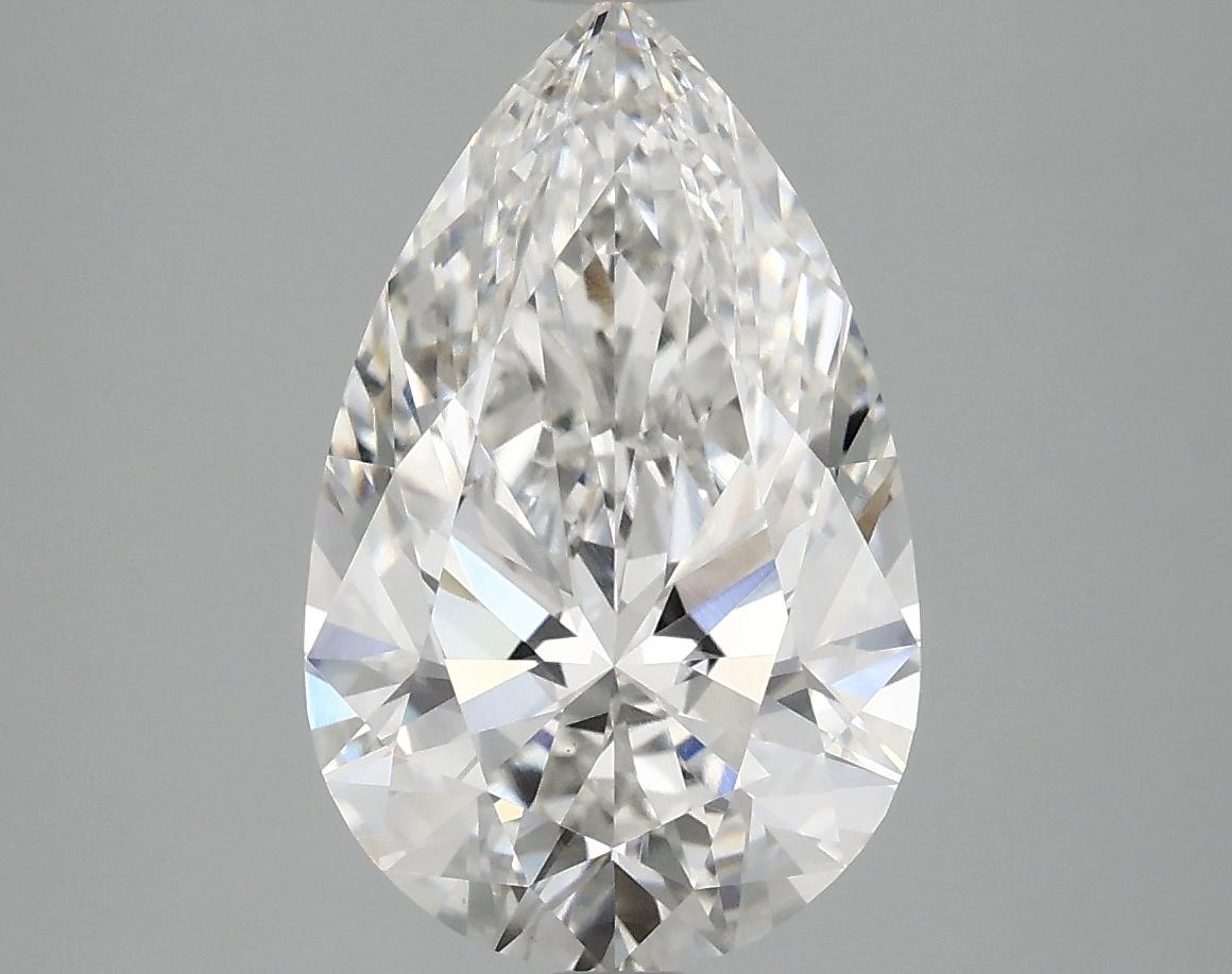 3.55 Carat Pear Shaped Ideal Cut VS1 IGI Certified Lab Grown Diamond