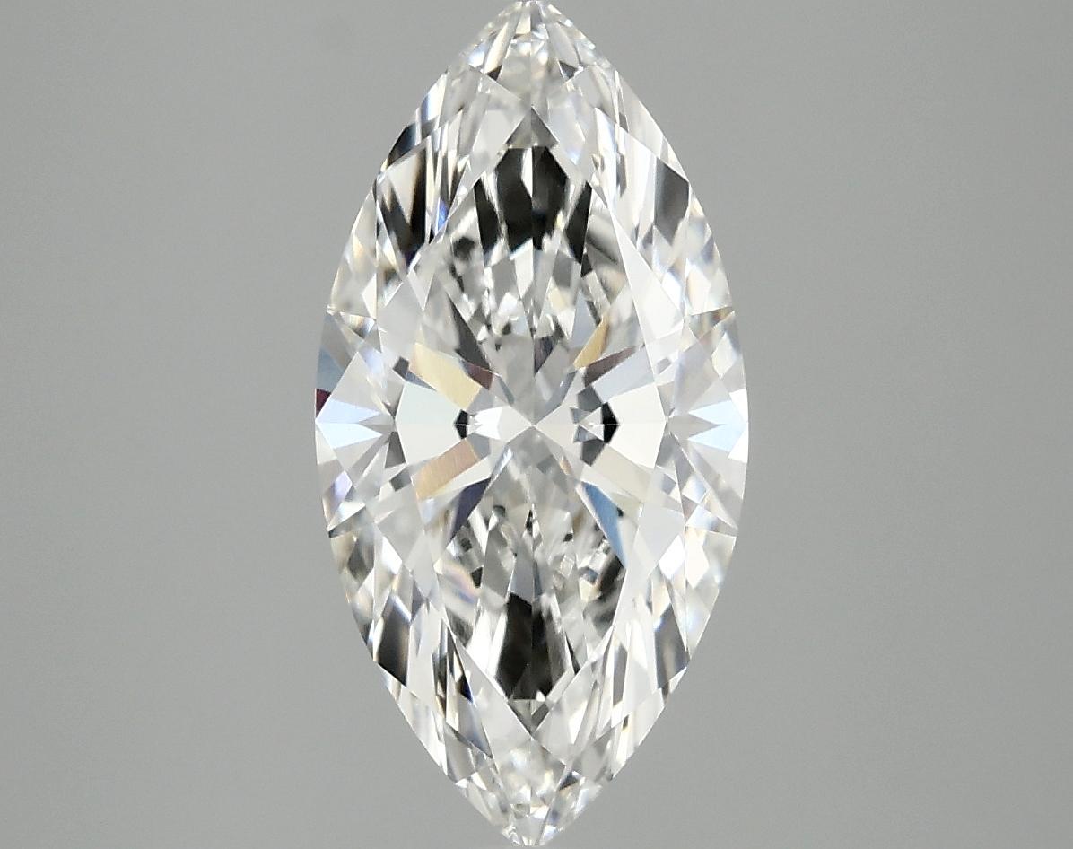 2.55 Carat Marquise Shaped Ideal Cut VVS2 IGI Certified Lab Grown Diamond