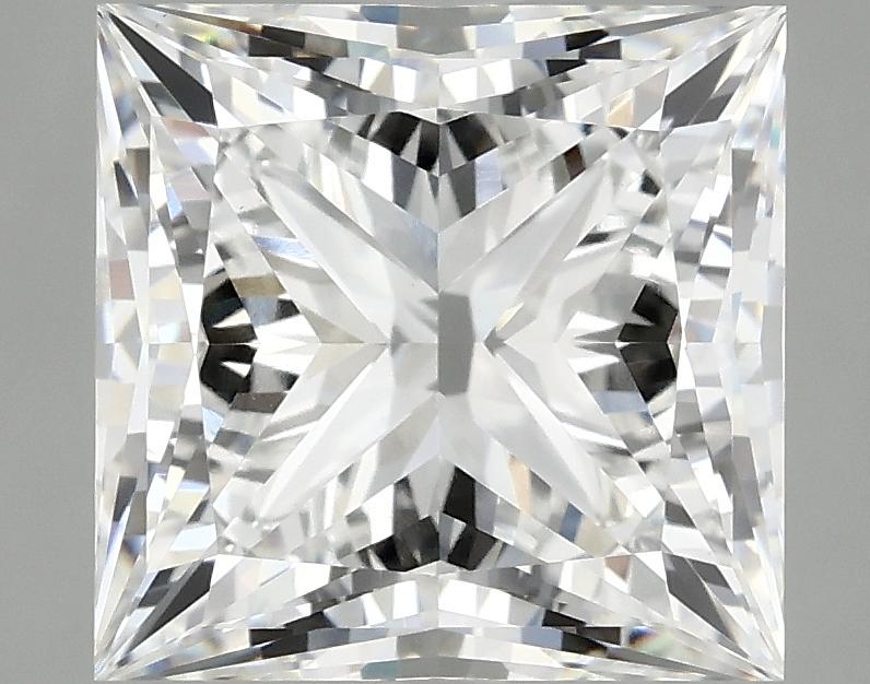 4.84 Carat Princess Shaped Ideal Cut VVS2 IGI Certified Lab Grown Diamond