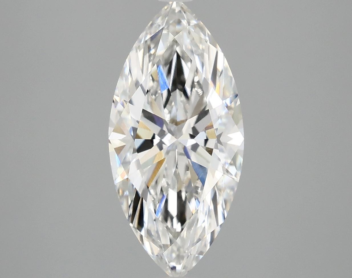 2.52 Carat Marquise Shaped Excellent Cut VS1 IGI Certified Lab Grown Diamond