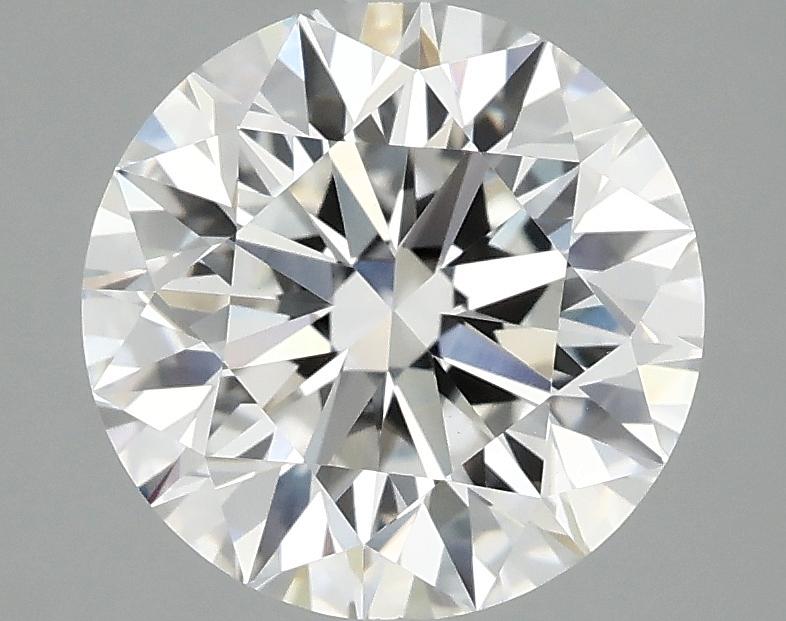 3.04 Carat Round Shaped Excellent Cut VVS2 IGI Certified Lab Grown Diamond