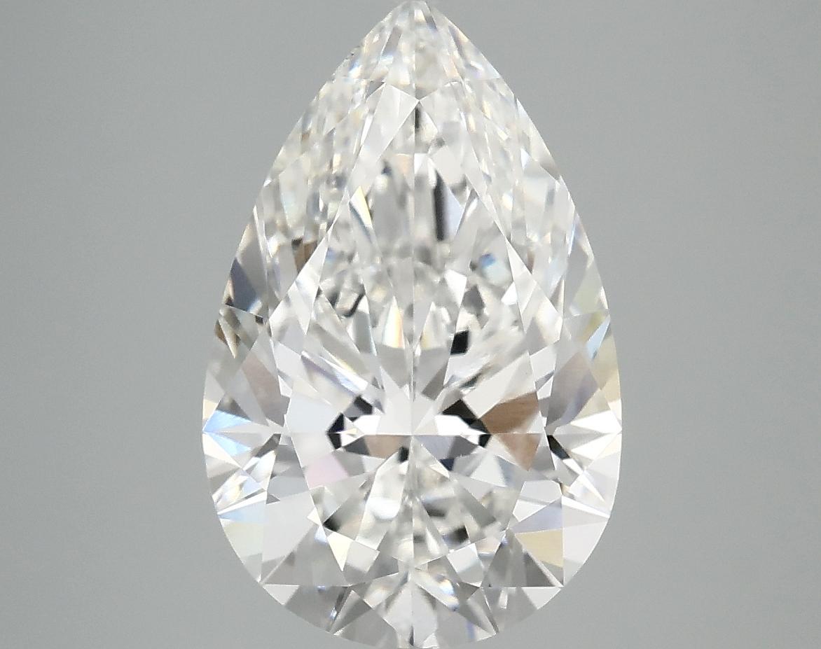 4.09 Carat Pear Shaped Ideal Cut VS1 IGI Certified Lab Grown Diamond