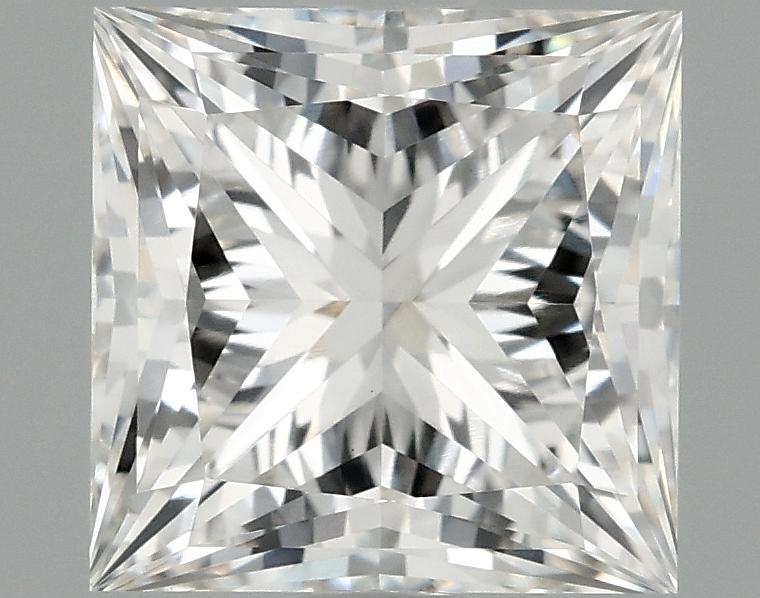 2.04 Carat Princess Shaped Ideal Cut VVS2 IGI Certified Lab Grown Diamond