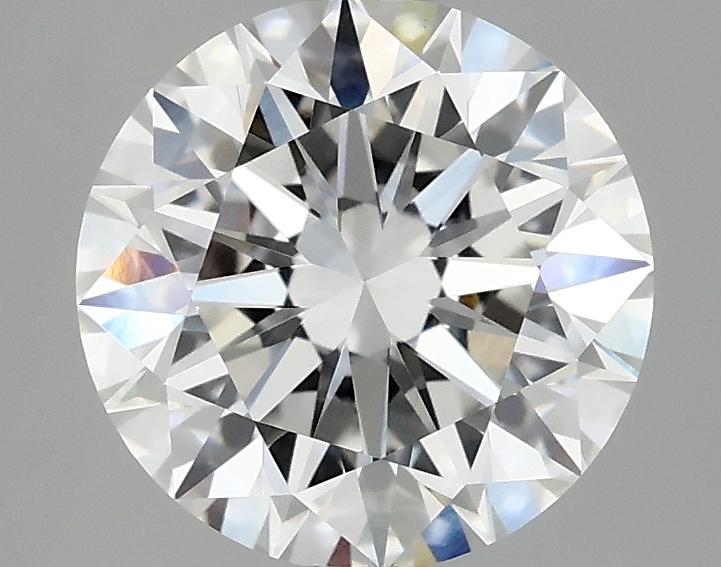 2.5 Carat Round Shaped Excellent Cut VVS2 IGI Certified Lab Grown Diamond