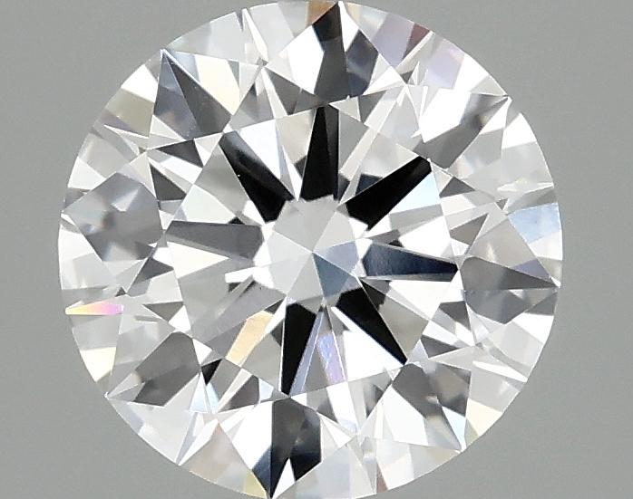 2.08 Carat Round Shaped Ideal Cut VVS2 IGI Certified Lab Grown Diamond