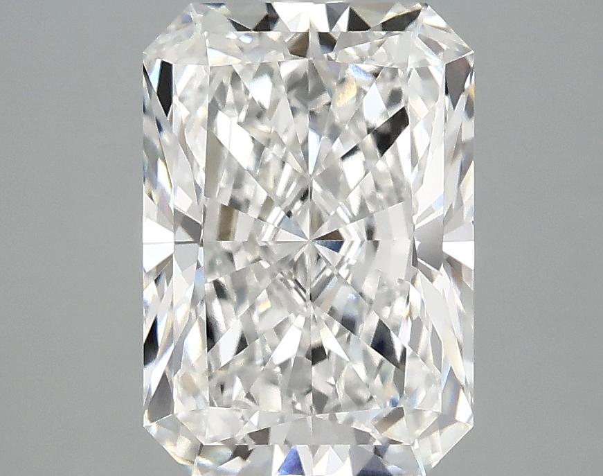 3.08 Carat Radiant Shaped Ideal Cut VVS2 IGI Certified Lab Grown Diamond