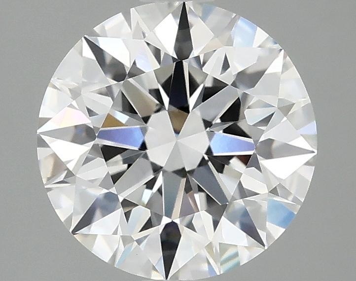 2.08 Carat Round Shaped Excellent Cut VVS2 IGI Certified Lab Grown Diamond