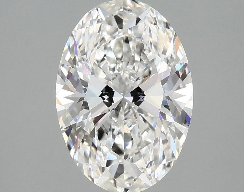 2.03 Carat Oval Shaped Ideal Cut VVS2 IGI Certified Lab Grown Diamond
