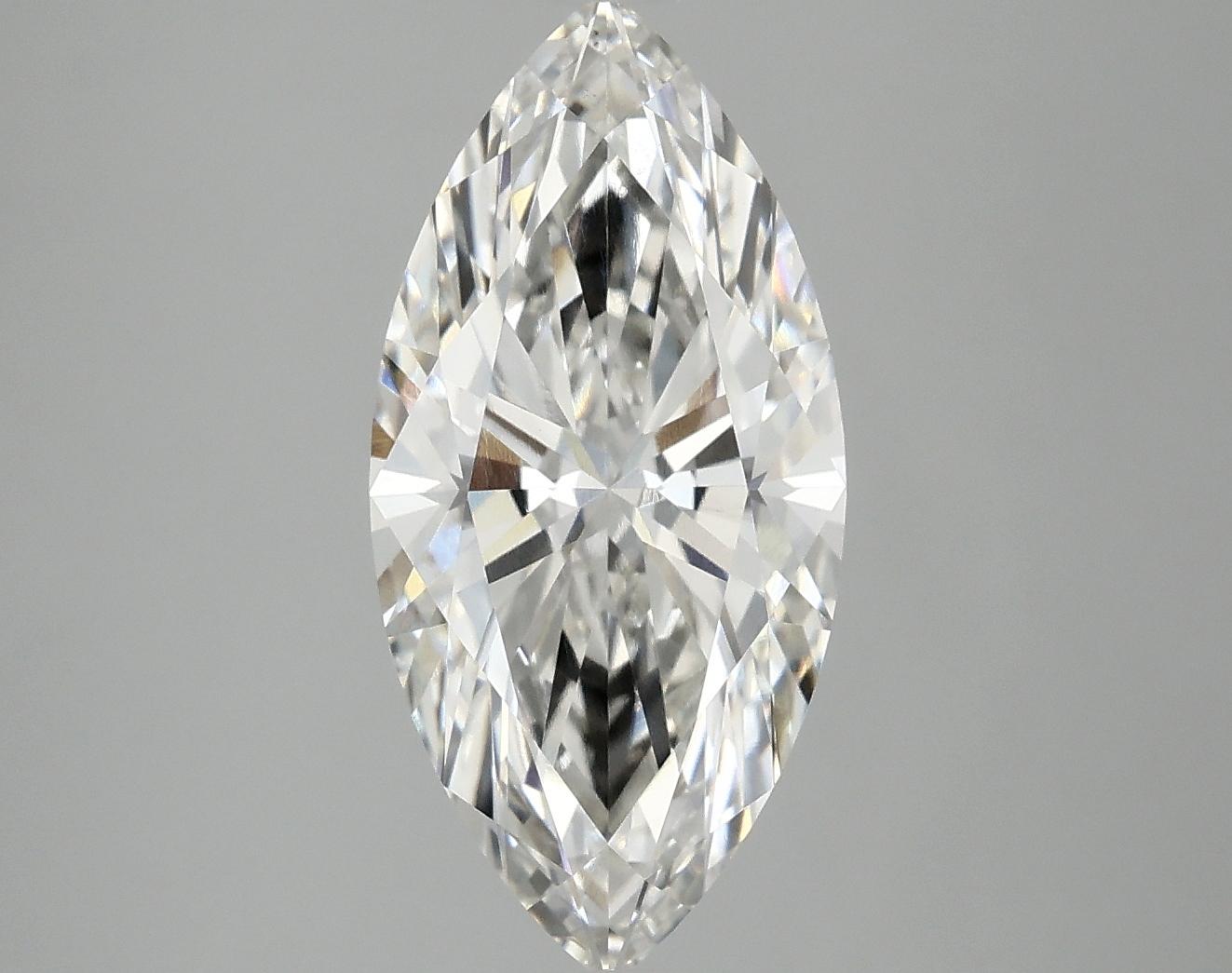 3.19 Carat Marquise Shaped Excellent Cut VS1 IGI Certified Lab Grown Diamond