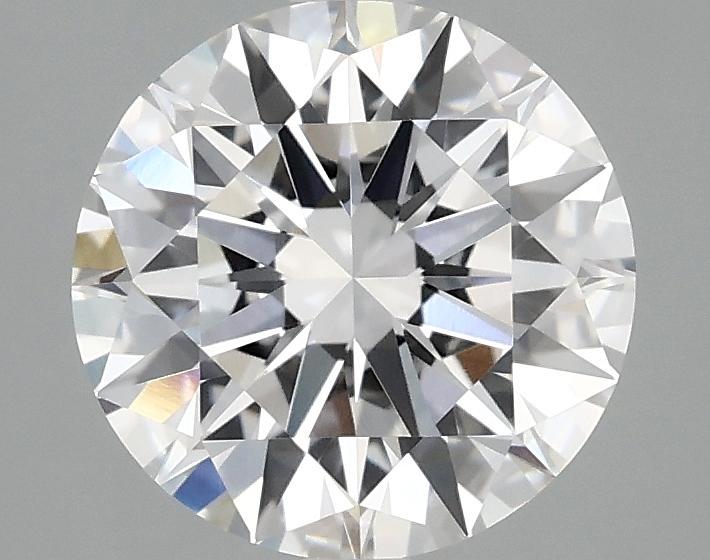 2.05 Carat Round Shaped Ideal Cut VVS2 IGI Certified Lab Grown Diamond