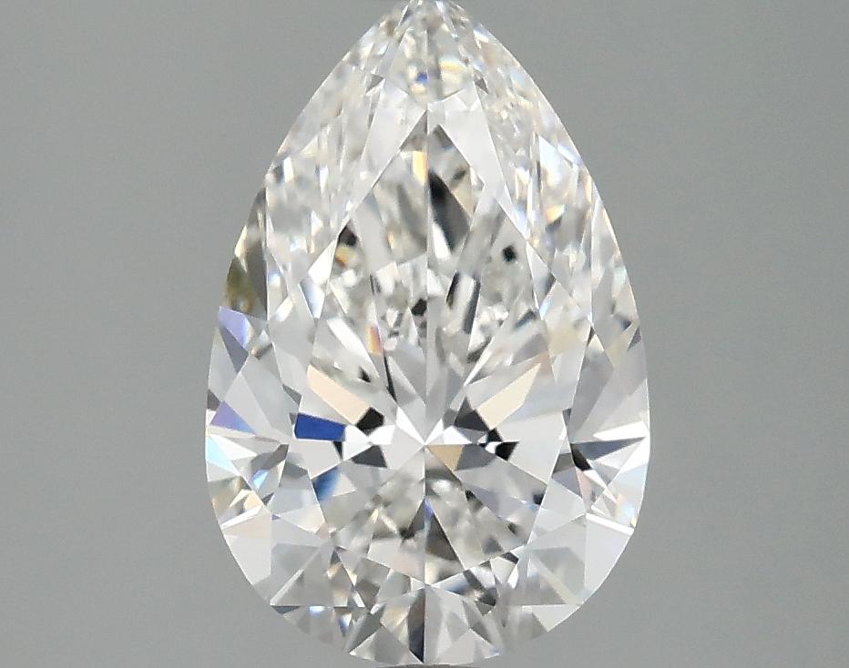 2.06 Carat Pear Shaped Excellent Cut VVS2 IGI Certified Lab Grown Diamond