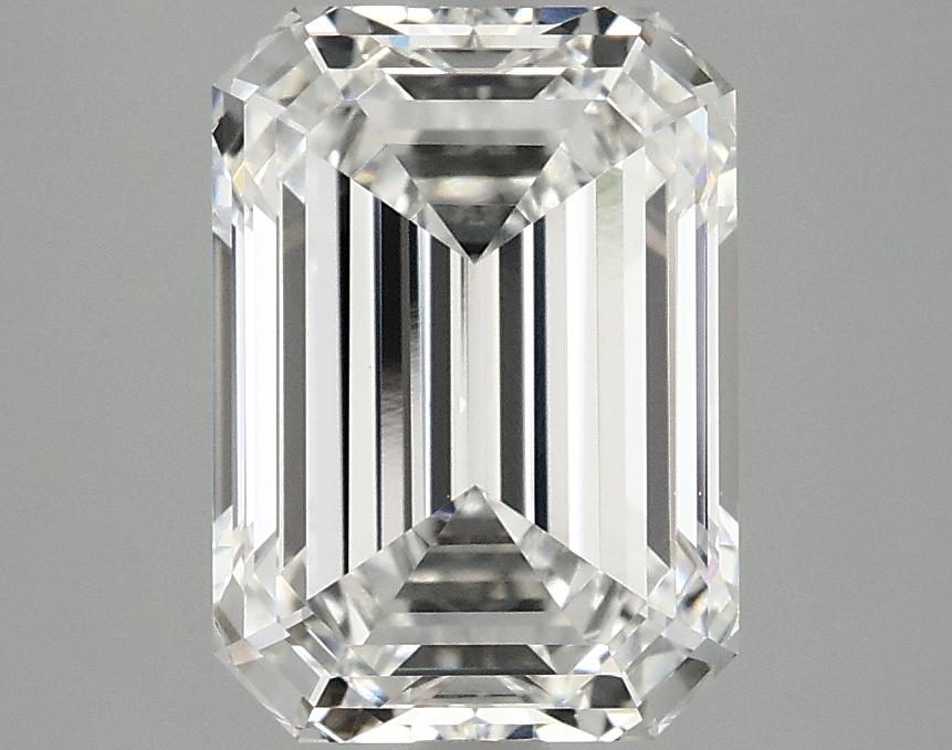 3.16 Carat Emerald Shaped Ideal Cut VS2 IGI Certified Lab Grown Diamond