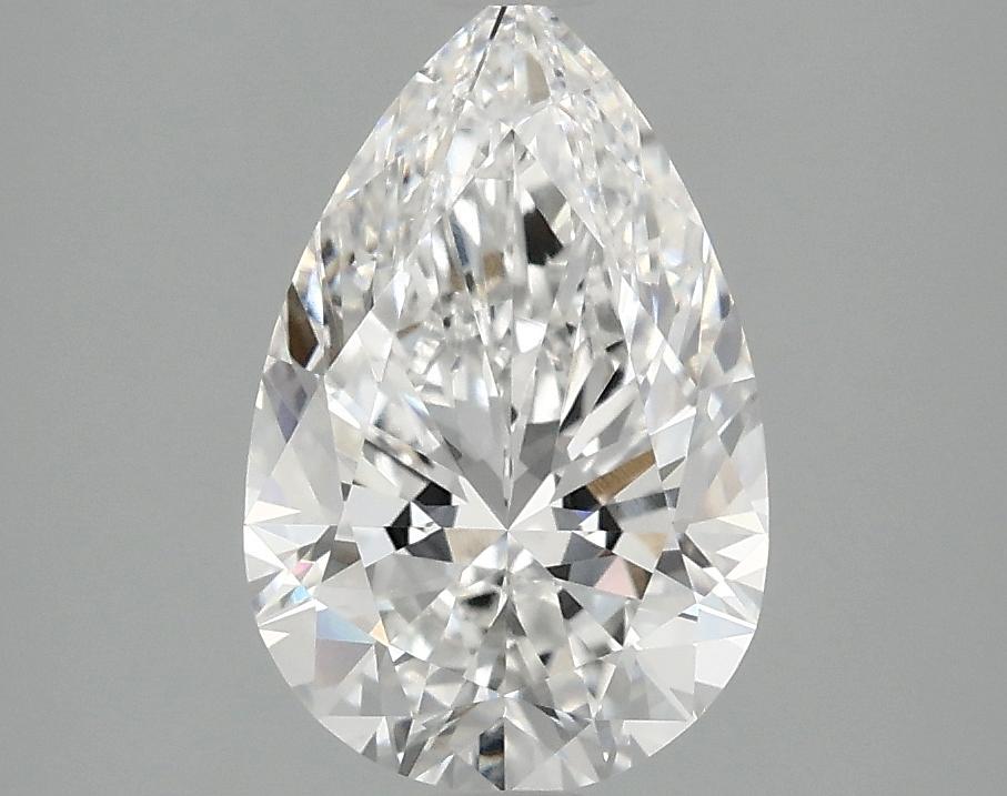 2.08 Carat Pear Shaped Ideal Cut VVS2 IGI Certified Lab Grown Diamond