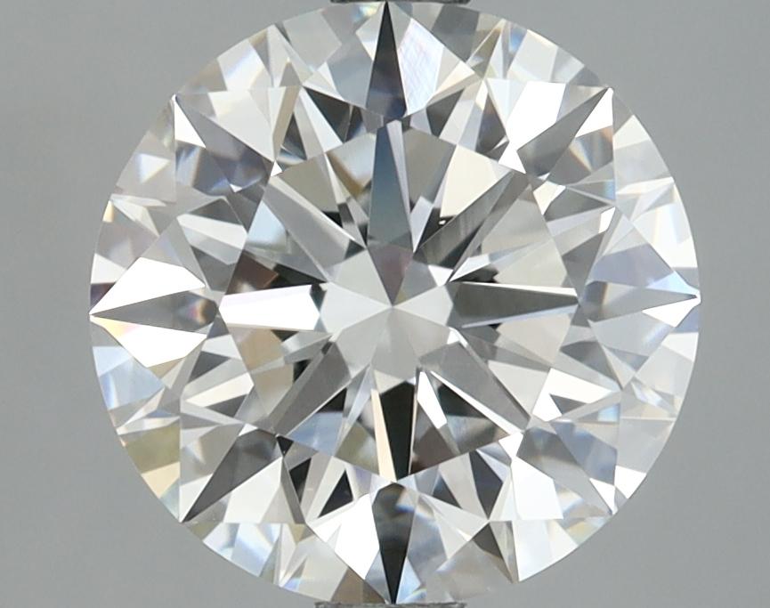 3.07 Carat Round Shaped Ideal Cut VVS2 IGI Certified Lab Grown Diamond