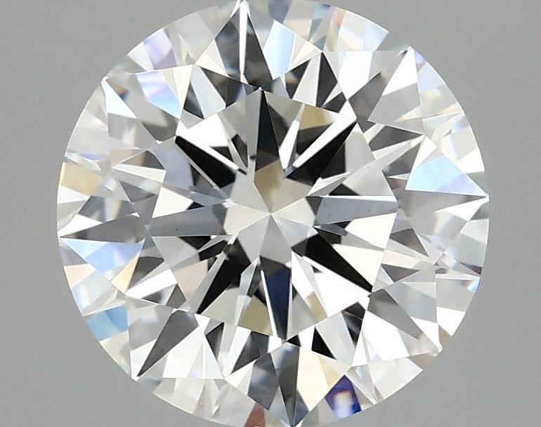 2.59 Carat Round Shaped Ideal Cut VVS2 IGI Certified Lab Grown Diamond