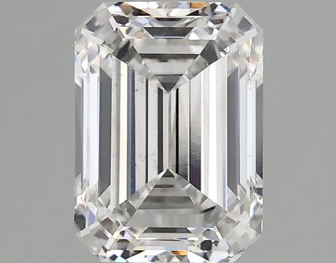 1.57 Carat Emerald Shaped Very Good Cut SI1 IGI Certified Lab Grown Diamond
