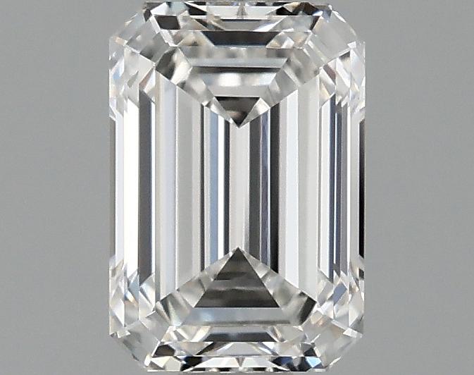 1.09 Carat Emerald Shaped Ideal Cut VVS2 IGI Certified Lab Grown Diamond