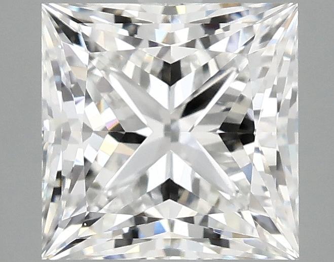 2.52 Carat Princess Shaped Ideal Cut VVS2 IGI Certified Lab Grown Diamond