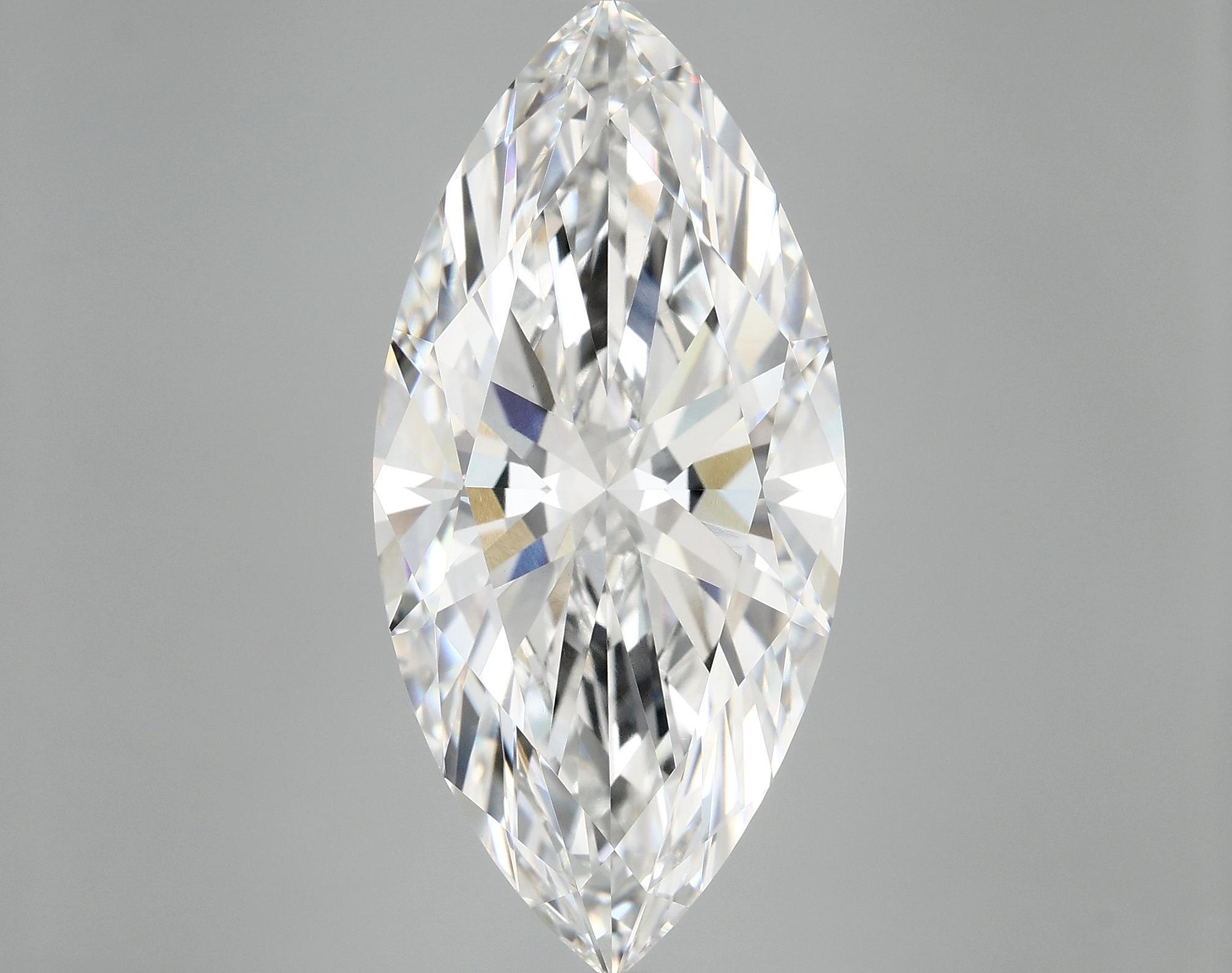 10.36 Carat Marquise Shaped Excellent Cut VVS2 IGI Certified Lab Grown Diamond