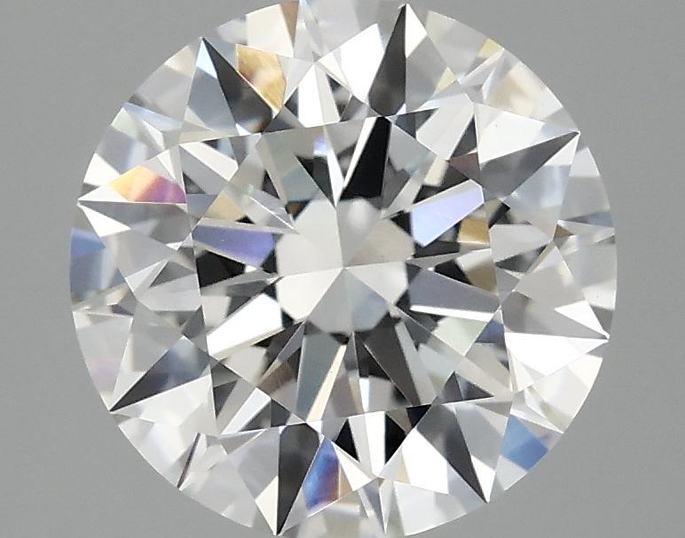 2.58 Carat Round Shaped Ideal Cut VVS2 IGI Certified Lab Grown Diamond