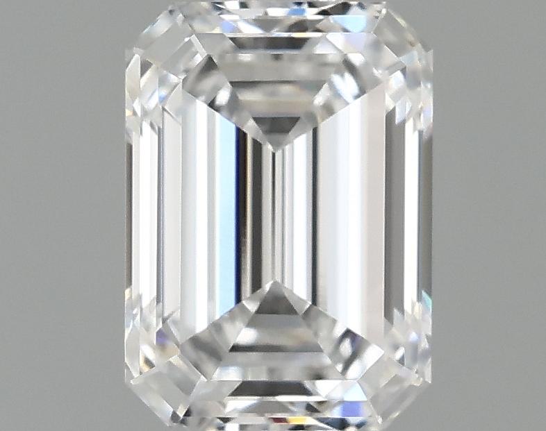 0.99 Carat Emerald Shaped Ideal Cut VVS2 IGI Certified Lab Grown Diamond