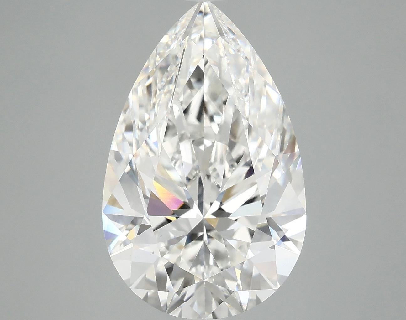 5.02 Carat Pear Shaped Ideal Cut VS1 IGI Certified Lab Grown Diamond