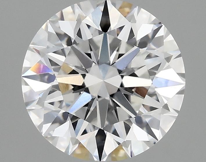 2.05 Carat Round Shaped Excellent Cut VVS2 IGI Certified Lab Grown Diamond