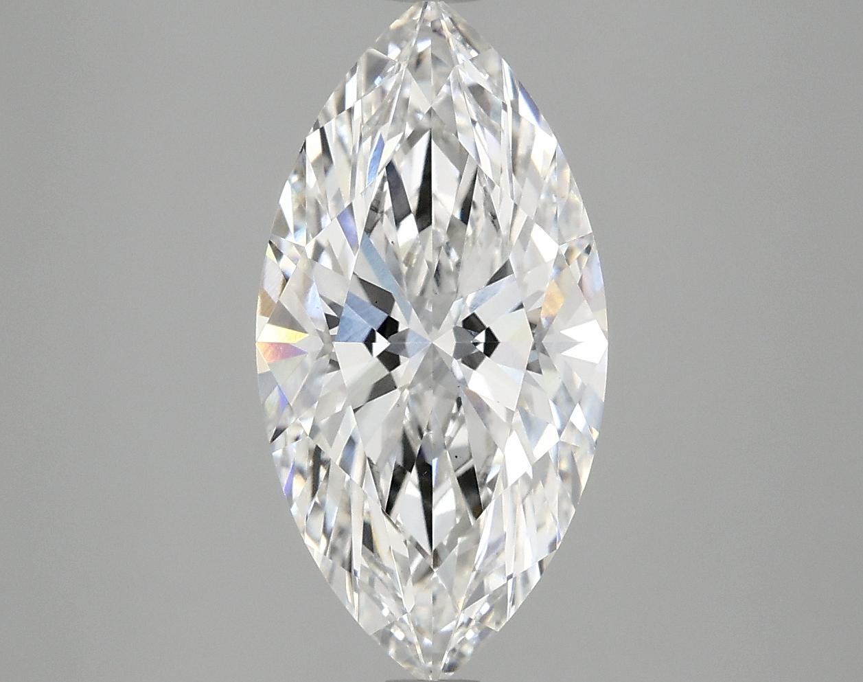 3.09 Carat Marquise Shaped Ideal Cut VS1 IGI Certified Lab Grown Diamond