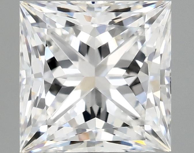 2.03 Carat Princess Shaped Ideal Cut VS1 IGI Certified Lab Grown Diamond