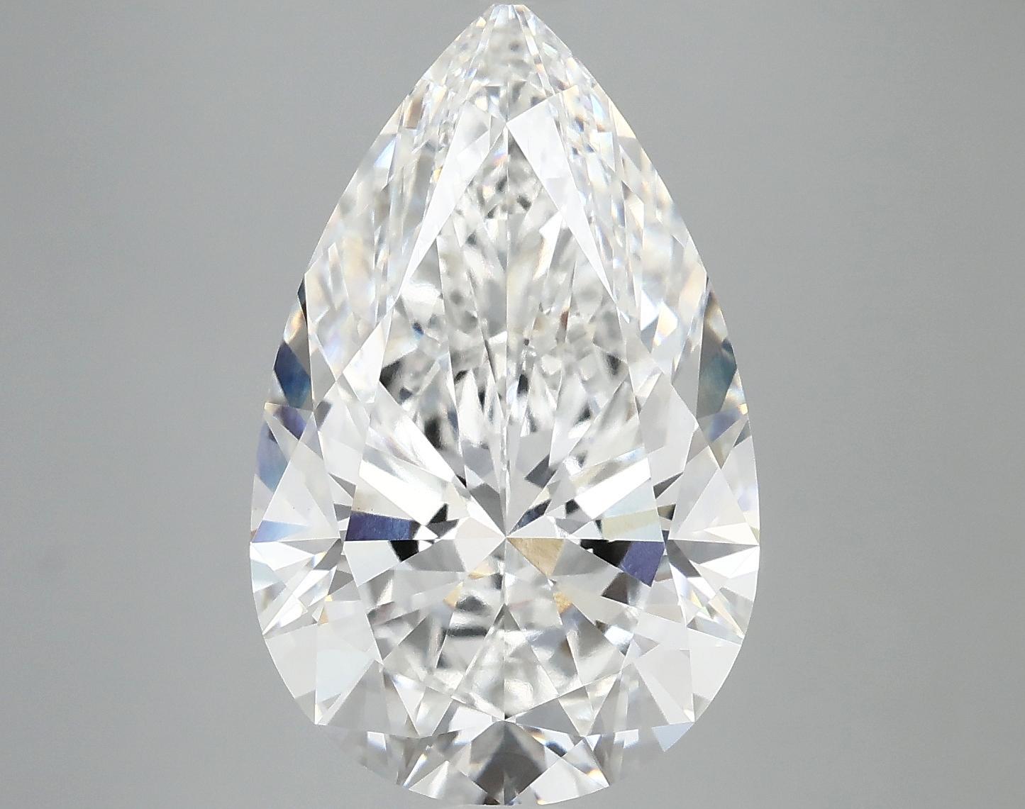 7.06 Carat Pear Shaped Ideal Cut VS1 IGI Certified Lab Grown Diamond