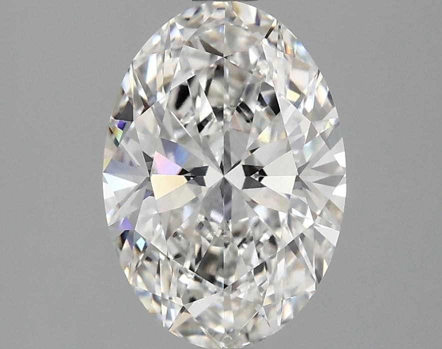 2.05 Carat Oval Shaped Ideal Cut VVS2 IGI Certified Lab Grown Diamond