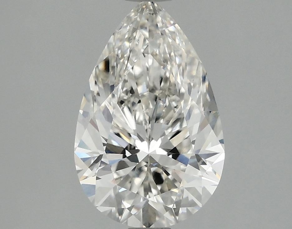 2.03 Carat Pear Shaped Ideal Cut VVS2 IGI Certified Lab Grown Diamond
