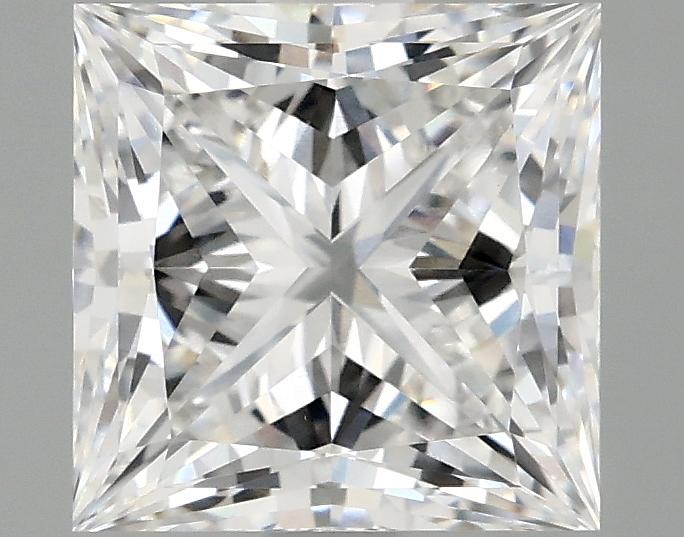 2.09 Carat Princess Shaped Ideal Cut VVS2 IGI Certified Lab Grown Diamond