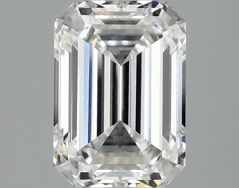 2.57 Carat Emerald Shaped Ideal Cut VS1 IGI Certified Lab Grown Diamond