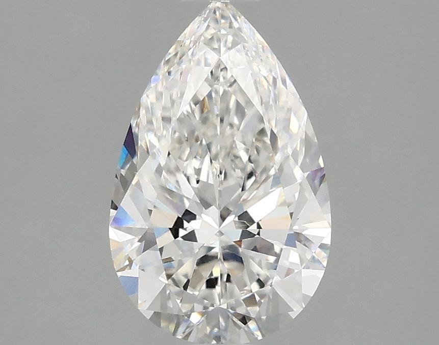 1.56 Carat Pear Shaped Ideal Cut VVS2 IGI Certified Lab Grown Diamond
