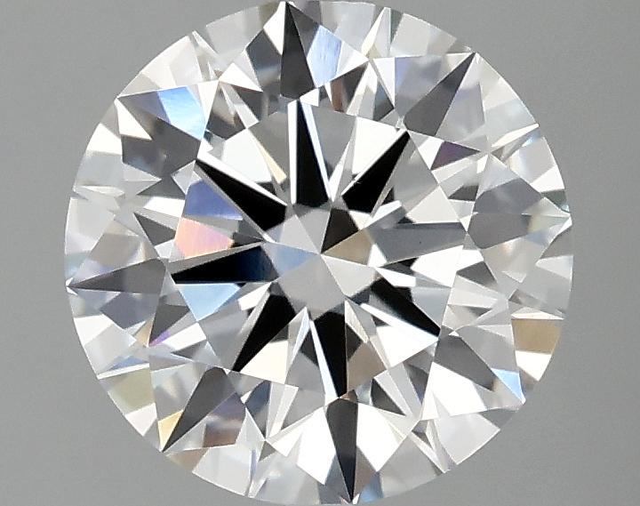 2.03 Carat Round Shaped Ideal Cut VVS2 IGI Certified Lab Grown Diamond