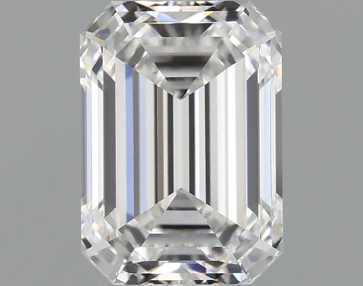 1.07 Carat Emerald Shaped Ideal Cut VVS2 IGI Certified Lab Grown Diamond