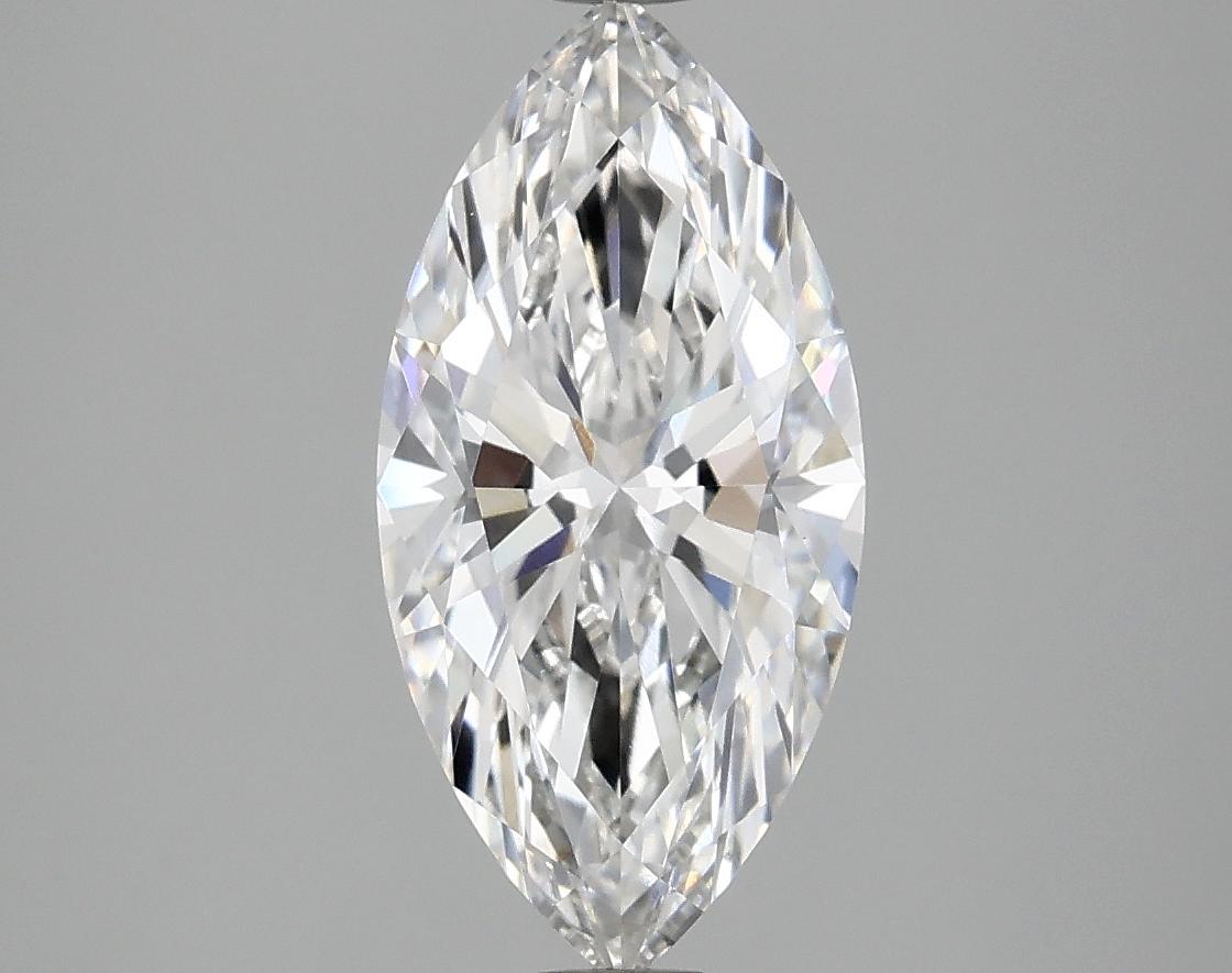 2.08 Carat Marquise Shaped Ideal Cut VVS2 IGI Certified Lab Grown Diamond