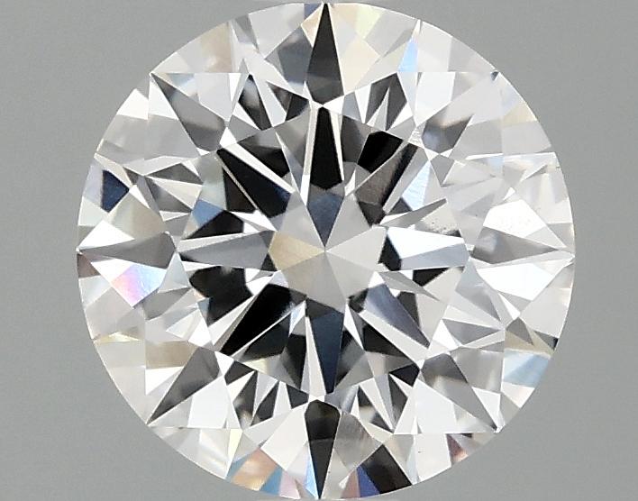 1.58 Carat Round Shaped Ideal Cut VS2 IGI Certified Lab Grown Diamond