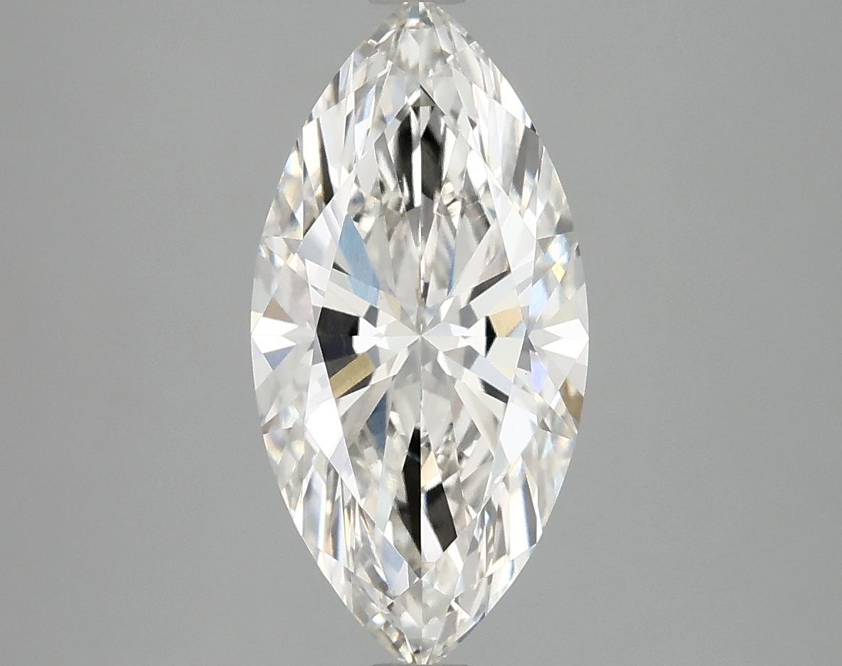 2.5 Carat Marquise Shaped Ideal Cut VVS2 IGI Certified Lab Grown Diamond