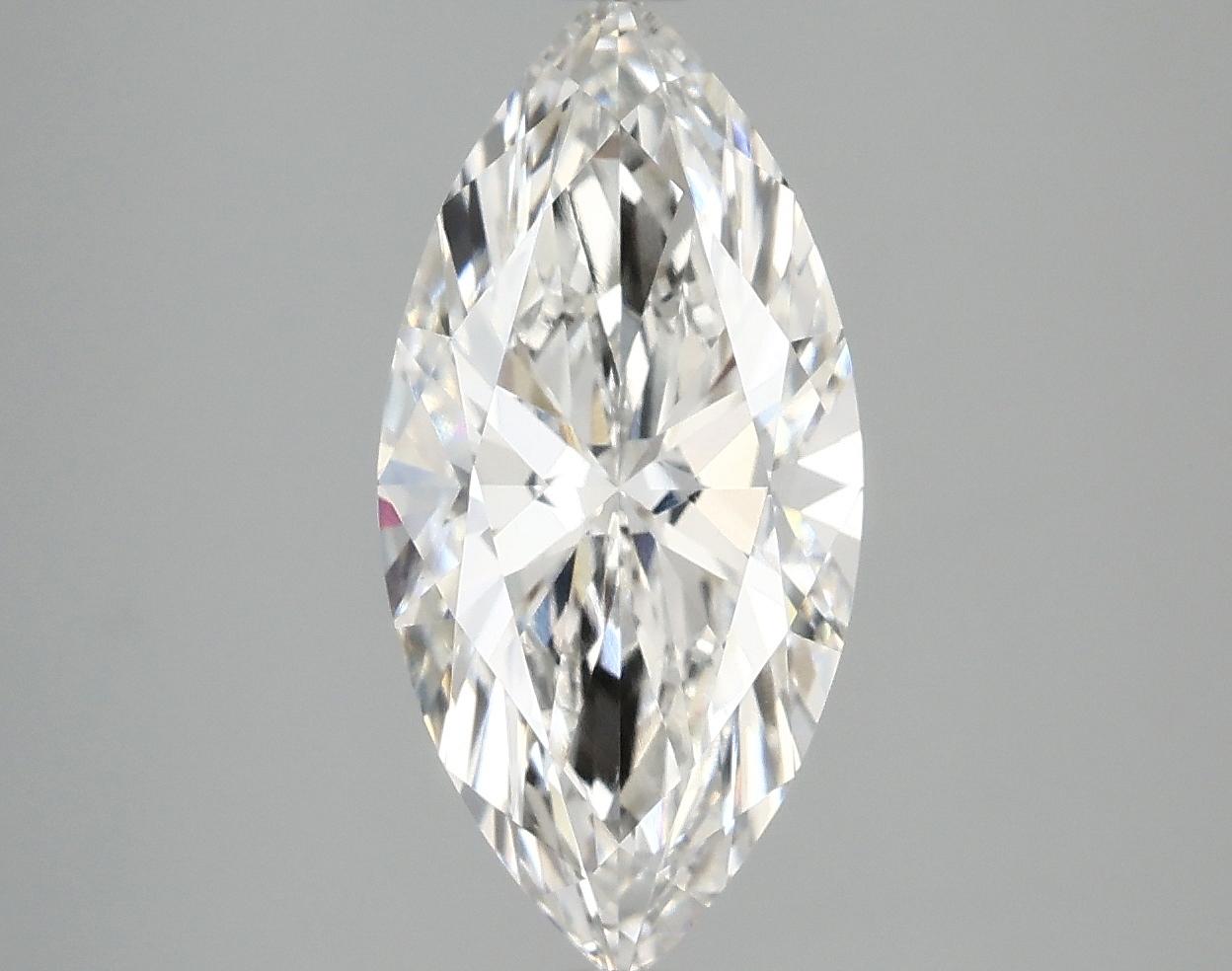2.43 Carat Marquise Shaped Excellent Cut VS1 IGI Certified Lab Grown Diamond