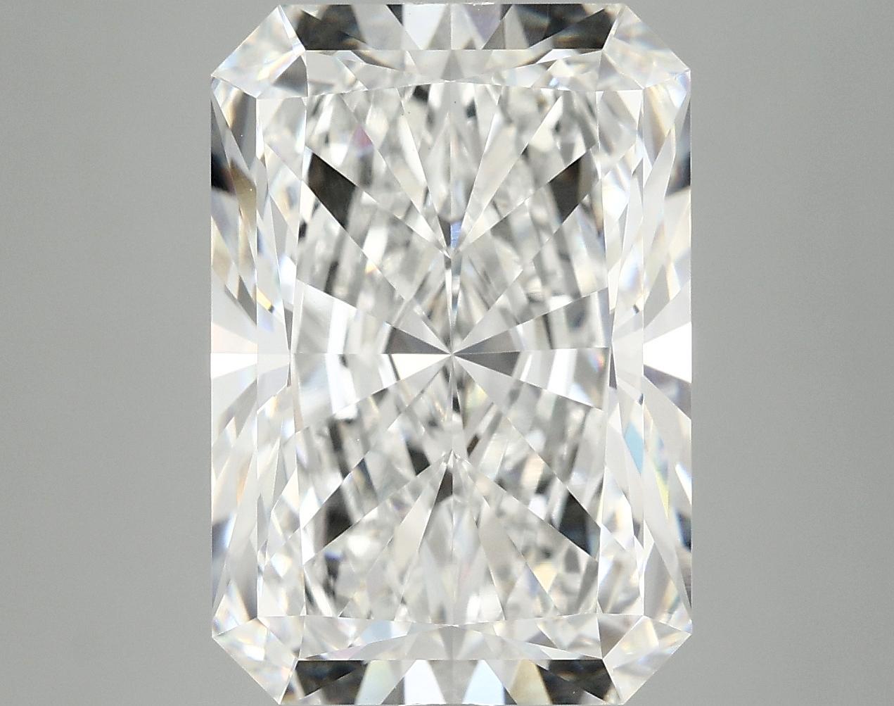 7.48 Carat Radiant Shaped Ideal Cut VVS2 IGI Certified Lab Grown Diamond