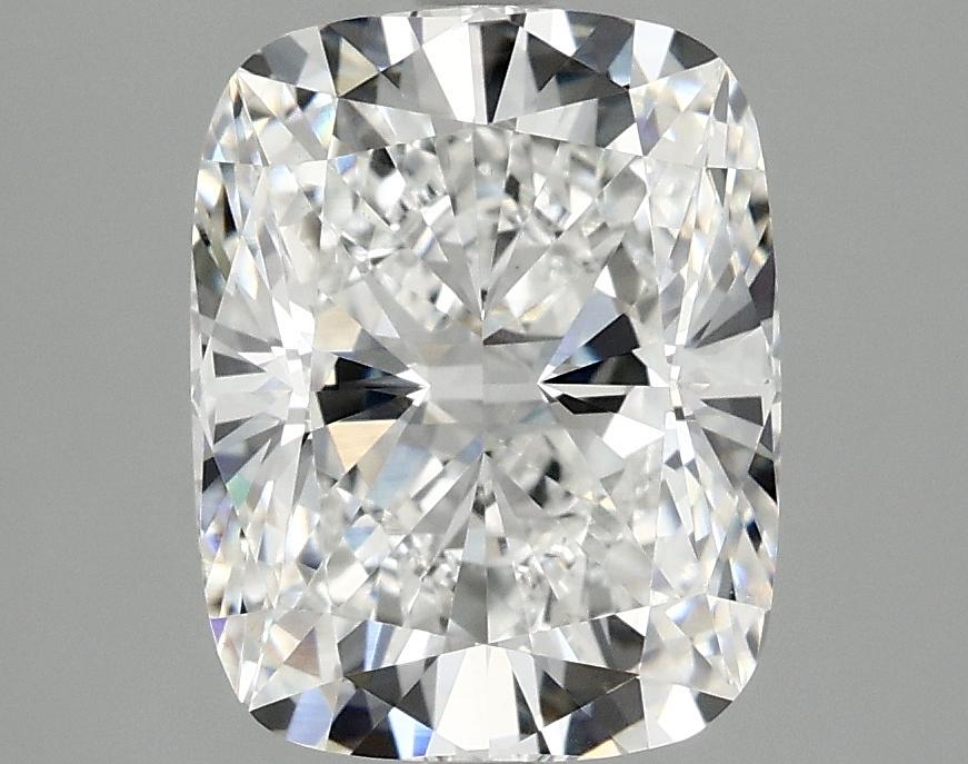 3.07 Carat Cushion Shaped Excellent Cut VVS2 IGI Certified Lab Grown Diamond