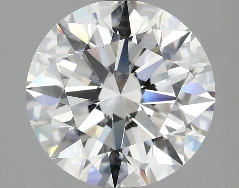 3.04 Carat Round Shaped Ideal Cut VVS2 IGI Certified Lab Grown Diamond