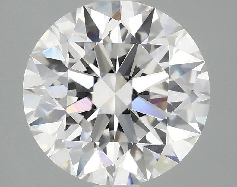 3.03 Carat Round Shaped Excellent Cut VVS2 IGI Certified Lab Grown Diamond