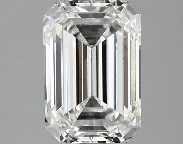 2.06 Carat Emerald Shaped Ideal Cut VS1 IGI Certified Lab Grown Diamond