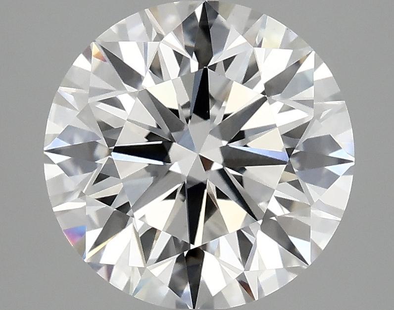 3.13 Carat Round Shaped Ideal Cut VVS2 IGI Certified Lab Grown Diamond