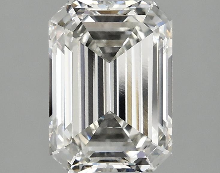2.1 Carat Emerald Shaped Ideal Cut VVS2 IGI Certified Lab Grown Diamond