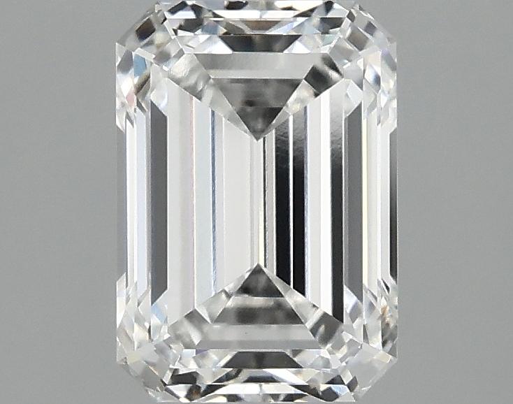 2.09 Carat Emerald Shaped Ideal Cut VVS2 IGI Certified Lab Grown Diamond